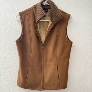 Ann Taylor | Faux Suede Vest